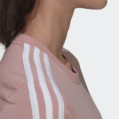 Camiseta Adidas 3 Listras Feminina HF7236