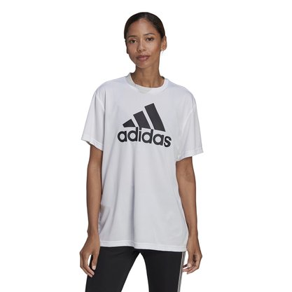 Camiseta Adidas Boyfriend Logo Feminina HE6741