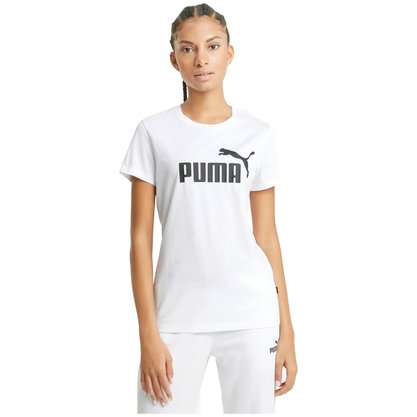 Camiseta Puma Essentials Logo Feminina 521185-02
