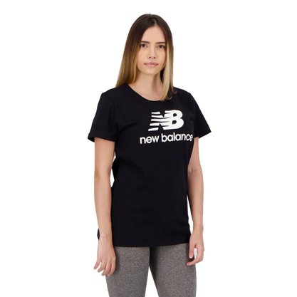 Camiseta New Balance Essentials Feminina BWT91546BASICBK