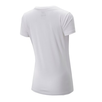 Camiseta New Balance Essentials Feminina BWT91546BASICWT