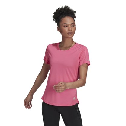Camiseta Adidas Manga Curta Run IT Feminina H31030