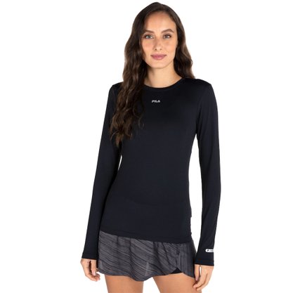 Camiseta Fila M/L Sun Protect Breezy Feminina F12AT519017-160