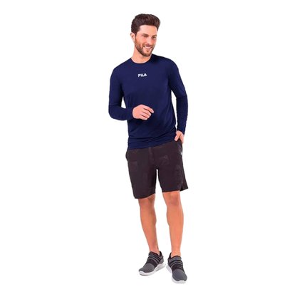 Camiseta Fila M/L Sun Protect Breezy Masculina F11AT519015-733