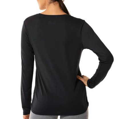 Camiseta Mizuno Manga Longa Nirvana Feminina 4144448-0104