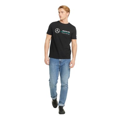 Camiseta Puma Mercedes F1 Ess Logo Masculina 534229-01