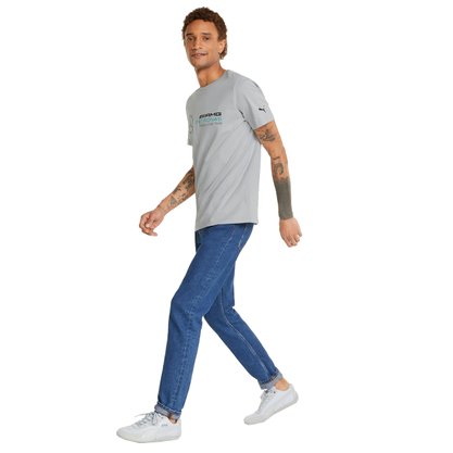 Camiseta Puma Mercedes F1 Ess Logo Masculina 534229-02