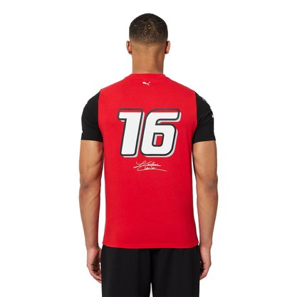 Camiseta Puma Scuderia Ferrari Leclerc Masculino 763289-01