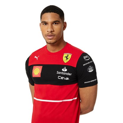Camiseta Puma Scuderia Ferrari Leclerc Masculino 763289-01