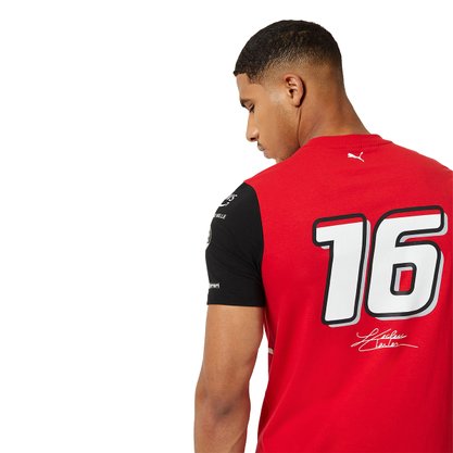 Camiseta Puma Scuderia Ferrari Leclerc Masculino 763289-01