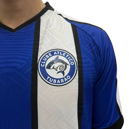 Camiseta Maiton M/C Atlético Tubarão I 26 Masculina 2000-01
