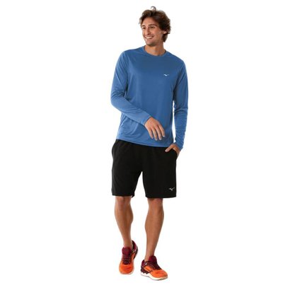 Camiseta Mizuno M/L Energy Masculino 4146626-5961