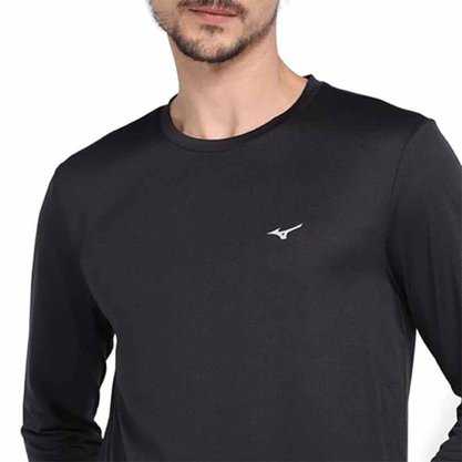 Camiseta Mizuno M/L Nirvana New Masculina MNMAR3687-0090