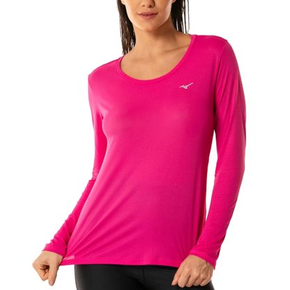 Camiseta Mizuno Manga Longa Nirvana Feminina 4144448-7957