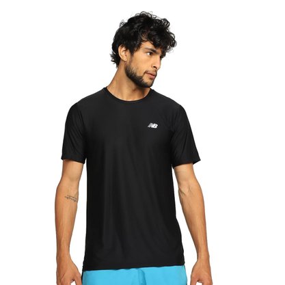 Camiseta New Balance Accelerate Masculina MT23222B-BK