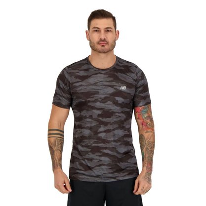 Camiseta New Balance Camuflada Masculina BMT03204BMM