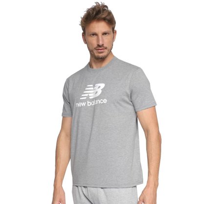 Camiseta New Balance Essentials Masculina MT31541B-AG