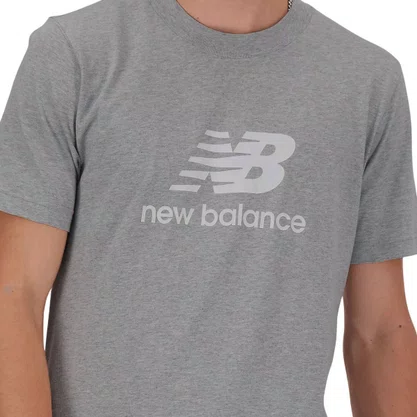 Camiseta New Balance M/C Essentials Masculina MT41502B-AG