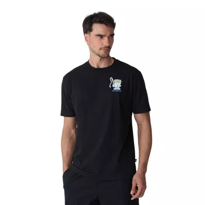 Camiseta New Balance M/C Fish And Chips Masc MT61I5BMB-BK
