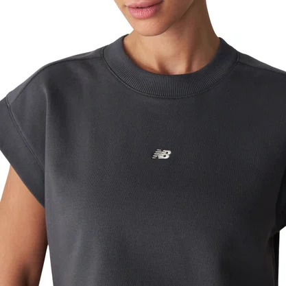 Camiseta New Balance M/C French Terry Feminina WT61Y0BIB-ABR