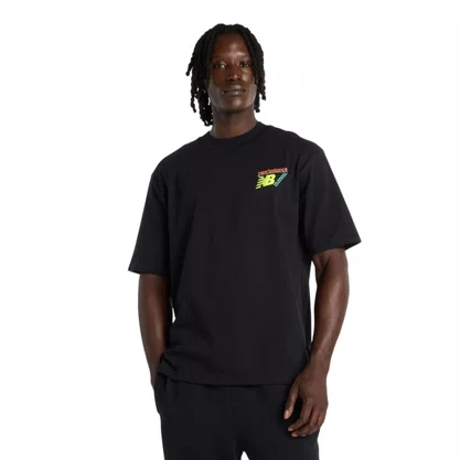 Camiseta New Balance M/C Neon Heat Map Masculino MT61V4ZG-BK