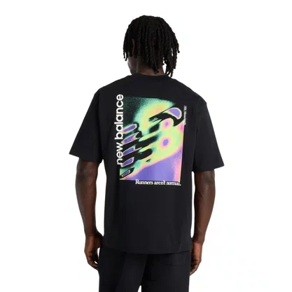 Camiseta New Balance M/C Neon Heat Map Masculino MT61V4ZG-BK