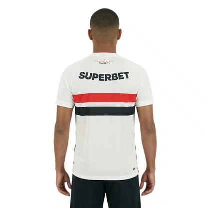 Camiseta New Balance M/C São Paulo I 26 Masc MT831869-BVP