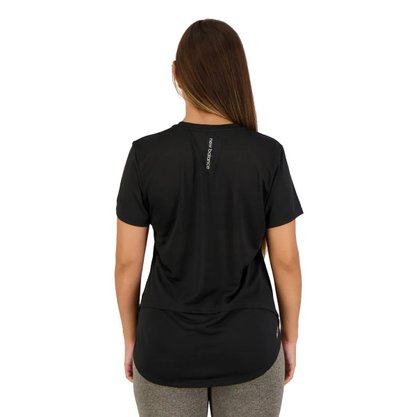 Camiseta New Balance Mini Logo Feminina WT23222B-BK