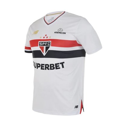 Camiseta New Balance São Paulo I 25/26 Masc MT831813-BVP