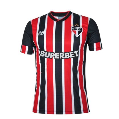 Camiseta New Balance São Paulo II 24 Torcedor Masc MT830481