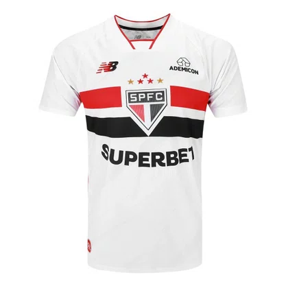 Camiseta New Balance São Paulo Jogador I 26 Masc MT831854-BVP