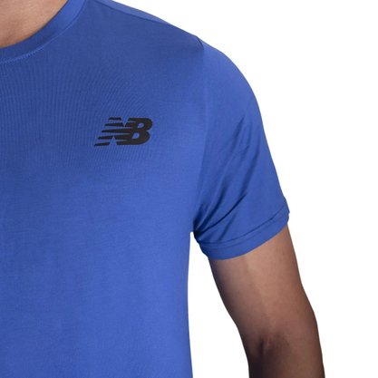 Camiseta New Balance Tenacity Logo Masculino MT11070B-MIB