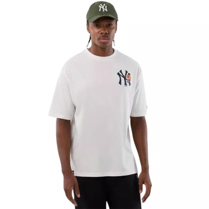 Camiseta New Era M/C Mlb Floral NY Yankees Masc 60856234-C001