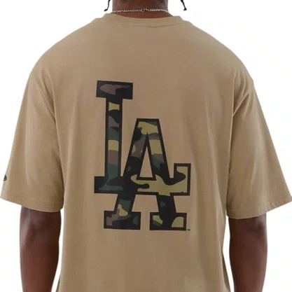 Camiseta New Era Reg Los Angeles Dodgers Masc 60856216-C005