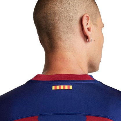 Camiseta Nike Barcelona I 23/24 Torcedor Masc DX2687-456