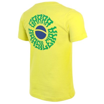 Camiseta Infantil Nike Brasil 22 Voice DH7822-740