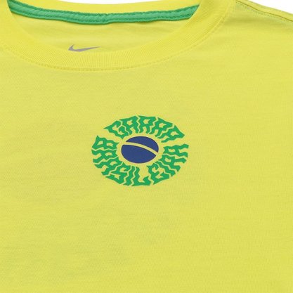 Camiseta Infantil Nike Brasil 22 Voice DH7822-740