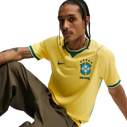 Camiseta Nike Brasil Torced Pro I 2026/27 Masc IF7054-724