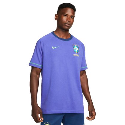 Camiseta Nike Brasil Travel Masculina DN1058-431