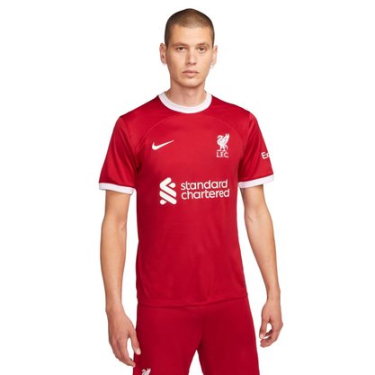 Camiseta Nike Liverpool I 23/24 Torcedor Masc DX2692-688