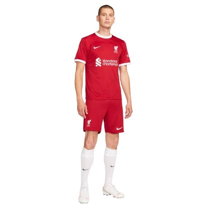 Camiseta Nike Liverpool I 23/24 Torcedor Masc DX2692-688