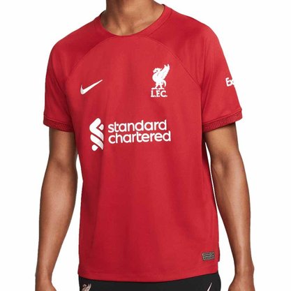 Camiseta Nike Liverpool I Torcedor Pro 23 Masc DM1843-609