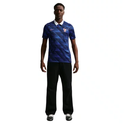 Camiseta Nike M/C França I 26/27 Torcedor Masc IB5300-480