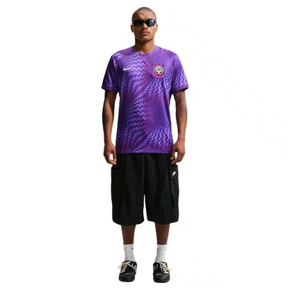 Camiseta Nike M/C Goleiro Corinthians 26/27 Masc  II2024-507