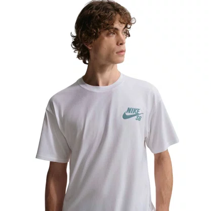 Camiseta Nike M/C Sb Logo Low Brand Masculina DC7817-101