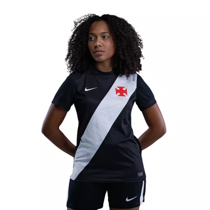 Camiseta Nike M/C Vasco I 26/27 Torcedora Feminina A35419-010