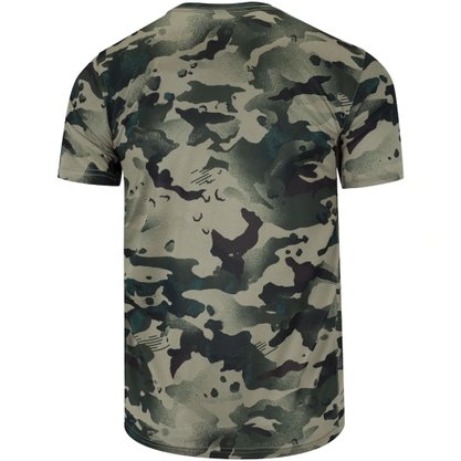 Camiseta Nike Pro Slim Camo Masculina CZ1252-337