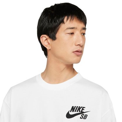 Camiseta Nike M/C Sb Logo Low Brand Masculina DC7817-100