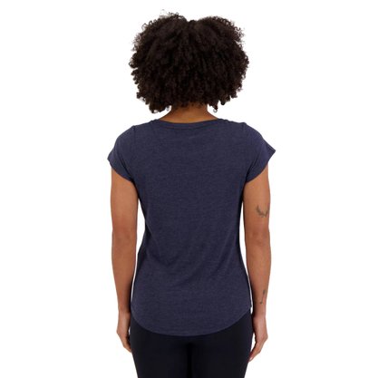 Camiseta Puma Performance Heather Cat Tee Feminina 521180-05