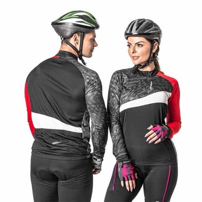 Camiseta Poker Ciclista Zip Parcial Fros Unissex 04233-PFVB